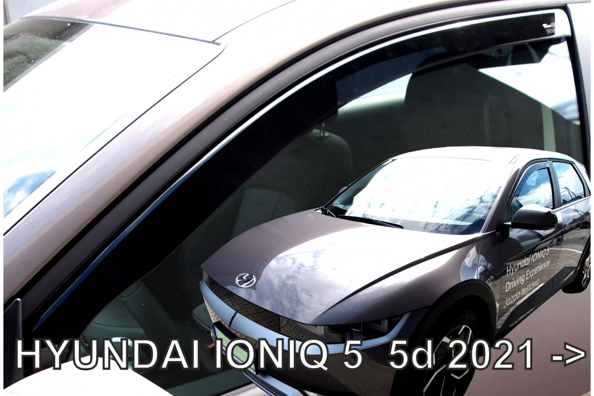 Βλησαρούλης Car Center - ΑΝΕΜΟΘΡΑΥΣΤΕΣ ΓΙΑ HYUNDAI IONIQ 5D 2020+ ? ΖΕΥΓΑΡΙ ΑΠΟ ΕΥΚΑΜΠΤΟ ΦΙΜΕ ΠΛΑΣΤΙΚΟ HEKO - 2 ΤΕΜ.