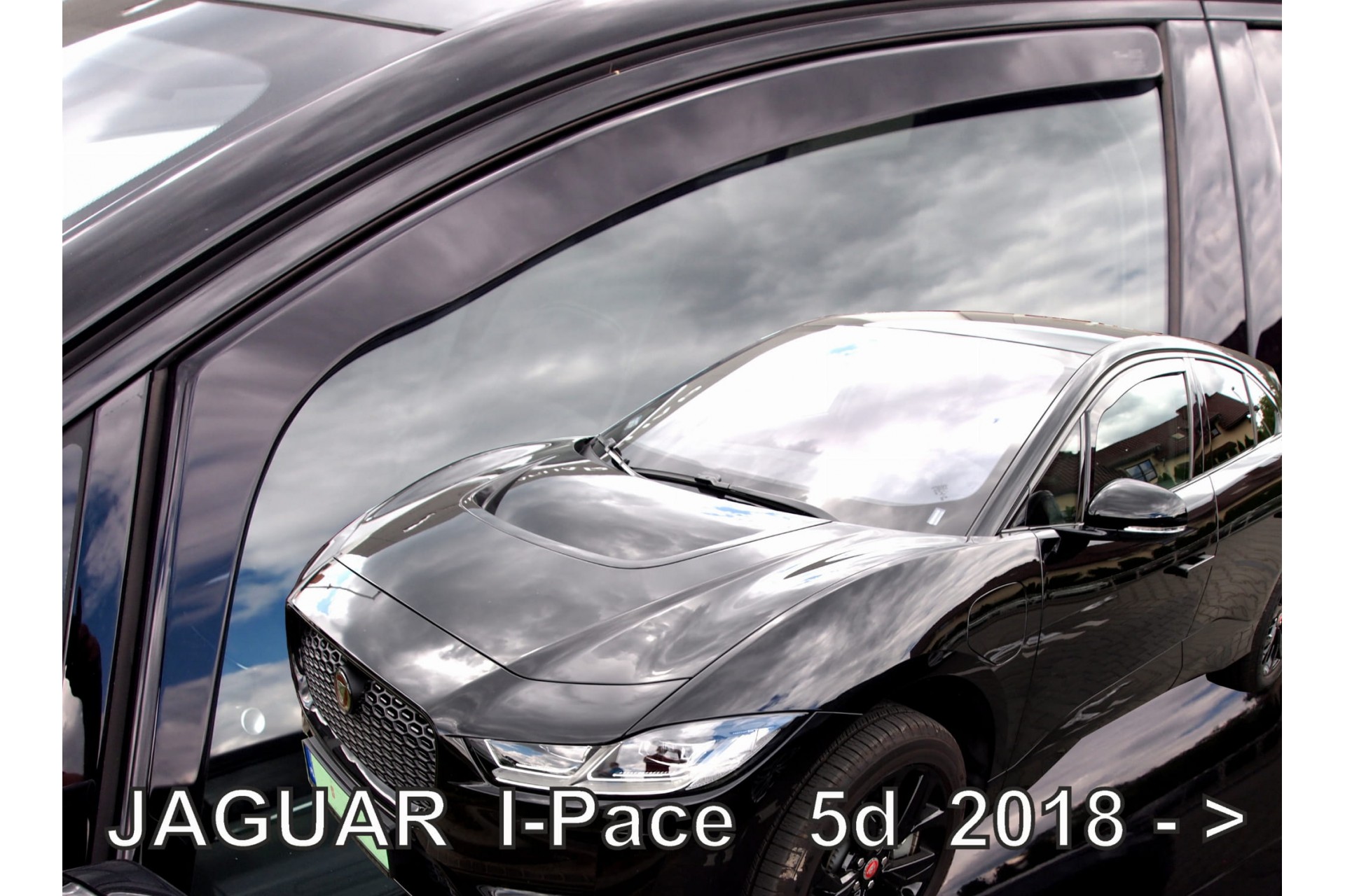 Βλησαρούλης Car Center - ΑΝΕΜΟΘΡΑΥΣΤΕΣ ΓΙΑ JAGUAR I-PACE 5D 2018+  ΖΕΥΓΑΡΙ ΑΠΟ ΕΥΚΑΜΠΤΟ ΦΙΜΕ ΠΛΑΣΤΙΚΟ HEKO - 2 ΤΕΜ.
