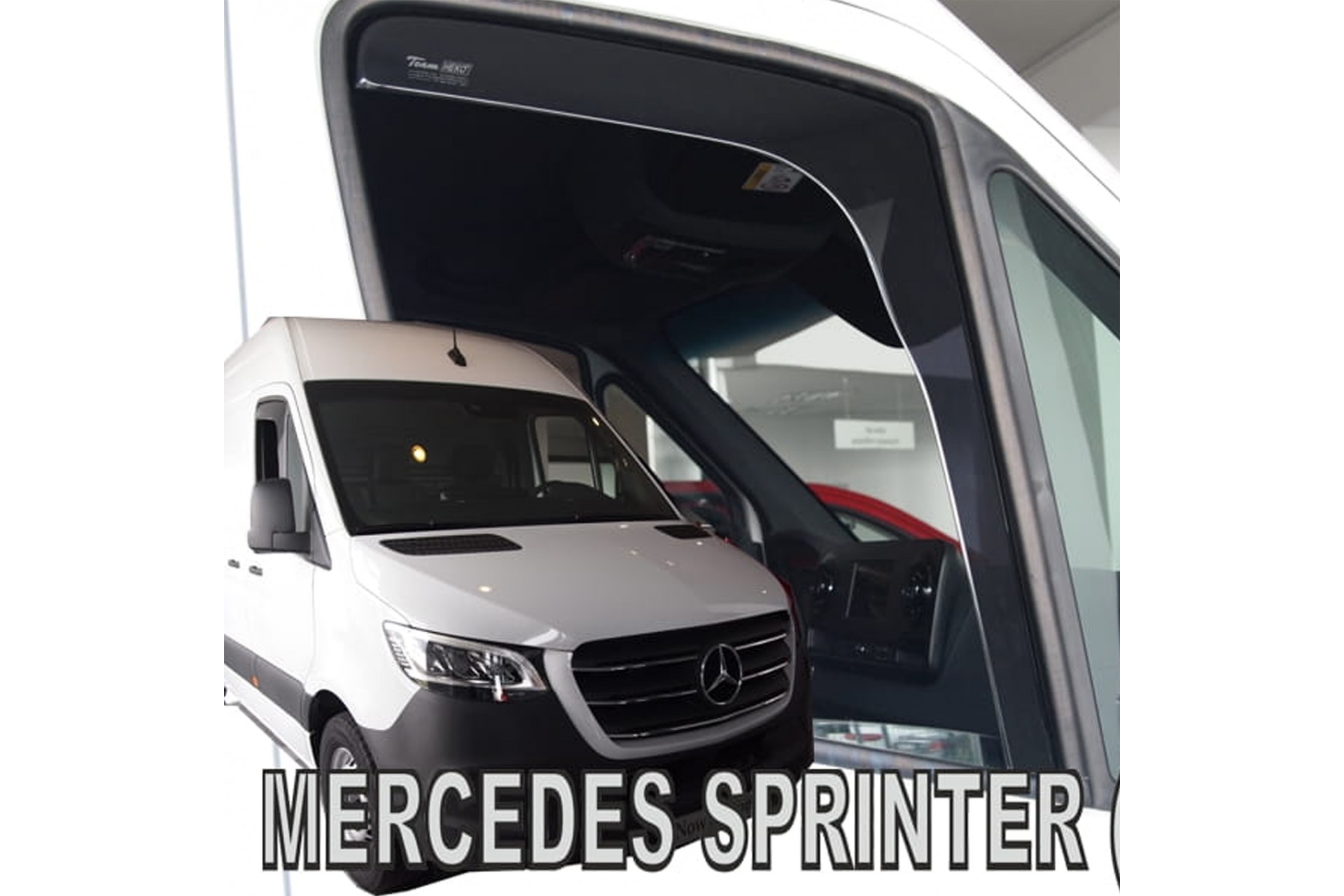 Βλησαρούλης Car Center - ΑΝΕΜΟΘΡΑΥΣΤΕΣ ΓΙΑ MERCEDES SPRINTER W907 2D 2018+ ΖΕΥΓΑΡΙ VAN ΑΠΟ ΕΥΚΑΜΠΤΟ ΦΙΜΕ ΠΛΑΣΤΙΚΟ HEKO - 2 ΤΕΜ.