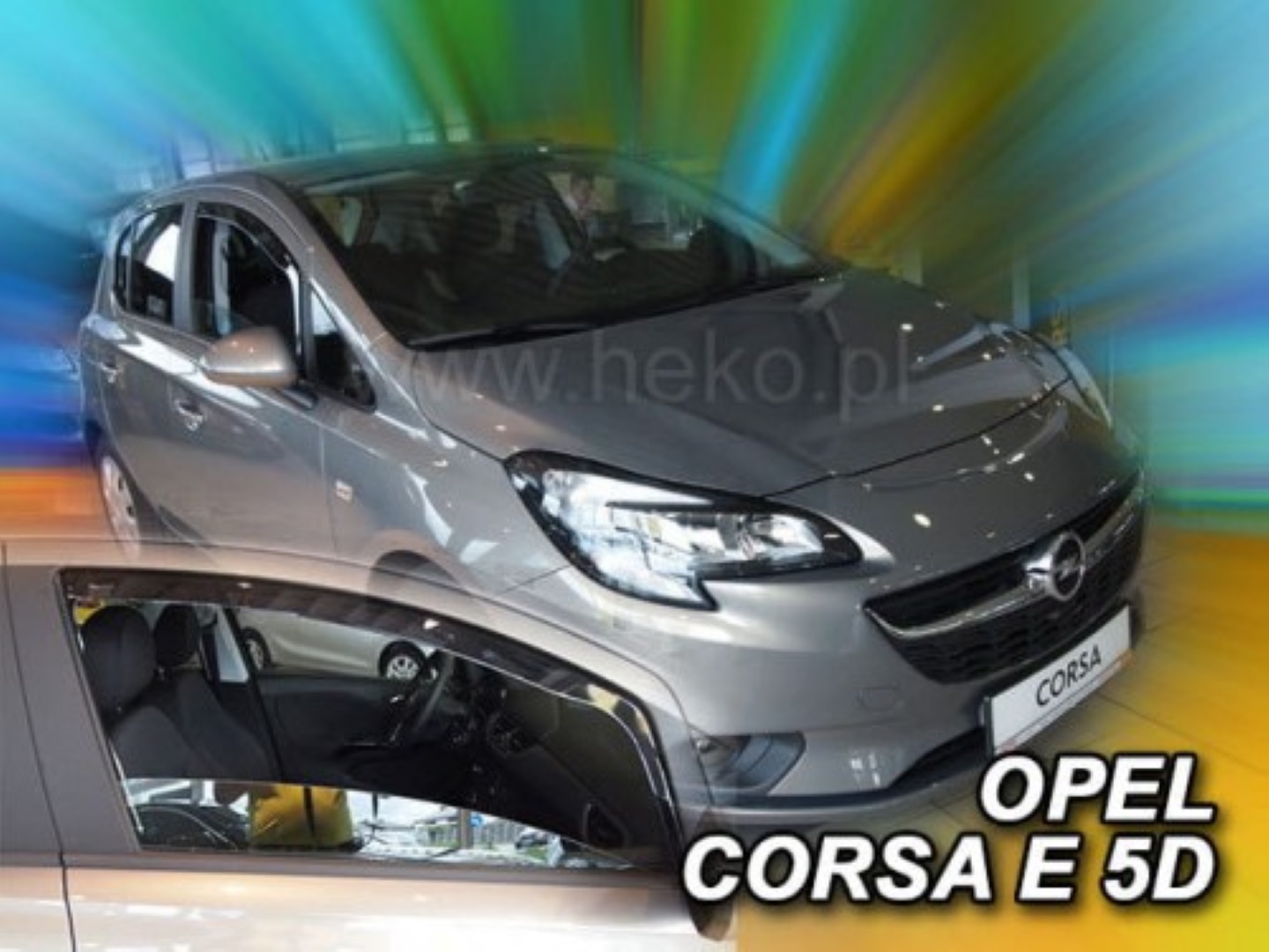 Βλησαρούλης Car Center - ΑΝΕΜΟΘΡΑΥΣΤΕΣ ΓΙΑ OPEL CORSA D 5D 09/2006-2014 /CORSA E 5D 2015+ ΑΥΤΟΚΙΝΗΤΟΥ ΑΠΟ ΕΥΚΑΜΠΤΟ ΦΙΜΕ ΠΛΑΣΤΙΚΟ HEKO - 2 ΤΕΜ.