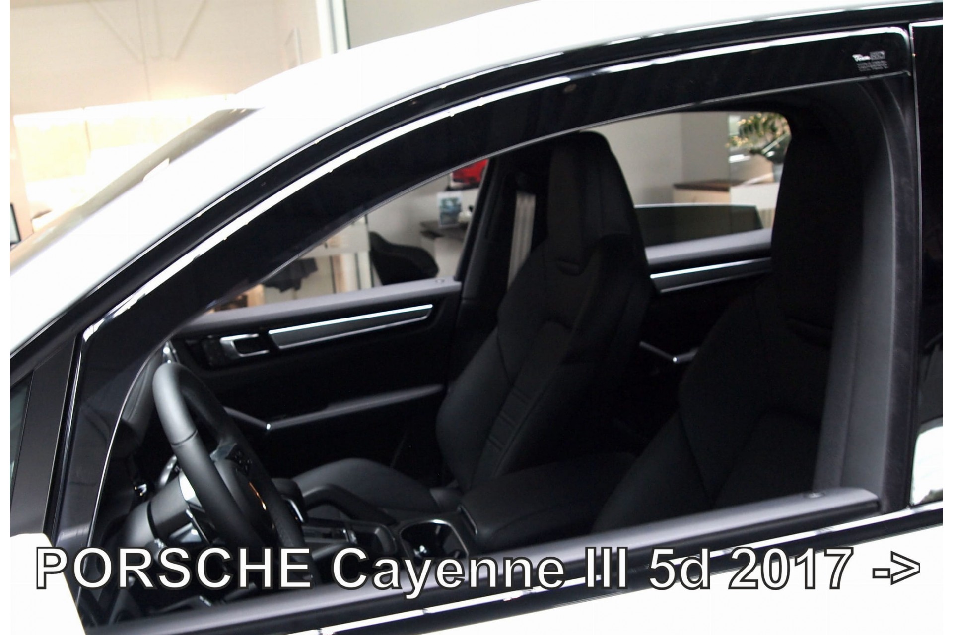Βλησαρούλης Car Center - ΑΝΕΜΟΘΡΑΥΣΤΕΣ ΓΙΑ PORSCHE CAYENNE 5D 2017+  ΖΕΥΓΑΡΙ ΑΠΟ ΕΥΚΑΜΠΤΟ ΦΙΜΕ ΠΛΑΣΤΙΚΟ HEKO - 2 ΤΕΜ.