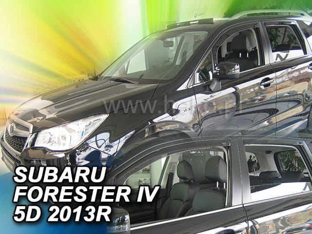 Βλησαρούλης Car Center - ΑΝΕΜΟΘΡΑΥΣΤΕΣ ΓΙΑ SUBARU FORESTER IV 5D 2013+ ΣΕΤ ΑΥΤΟΚΙΝΗΤΟΥ ΑΠΟ ΕΥΚΑΜΠΤΟ ΦΙΜΕ ΠΛΑΣΤΙΚΟ HEKO - 4 ΤΕΜ.
