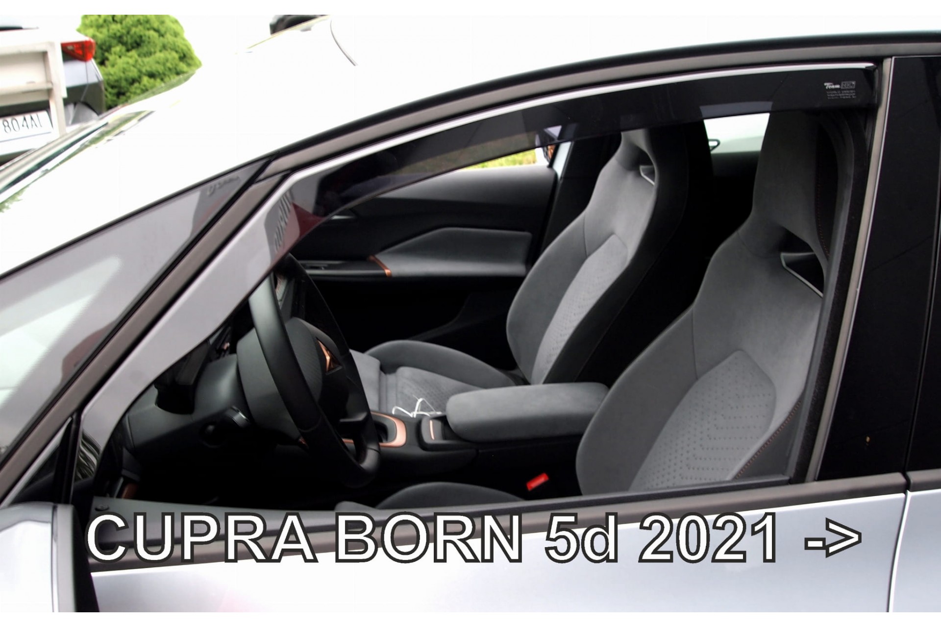 Βλησαρούλης Car Center - ΑΝΕΜΟΘΡΑΥΣΤΕΣ ΓΙΑ CUPRA BORN 5D 2021+  ΖΕΥΓΑΡΙ ΑΠΟ ΕΥΚΑΜΠΤΟ ΦΙΜΕ ΠΛΑΣΤΙΚΟ HEKO - 2 ΤΕΜ.