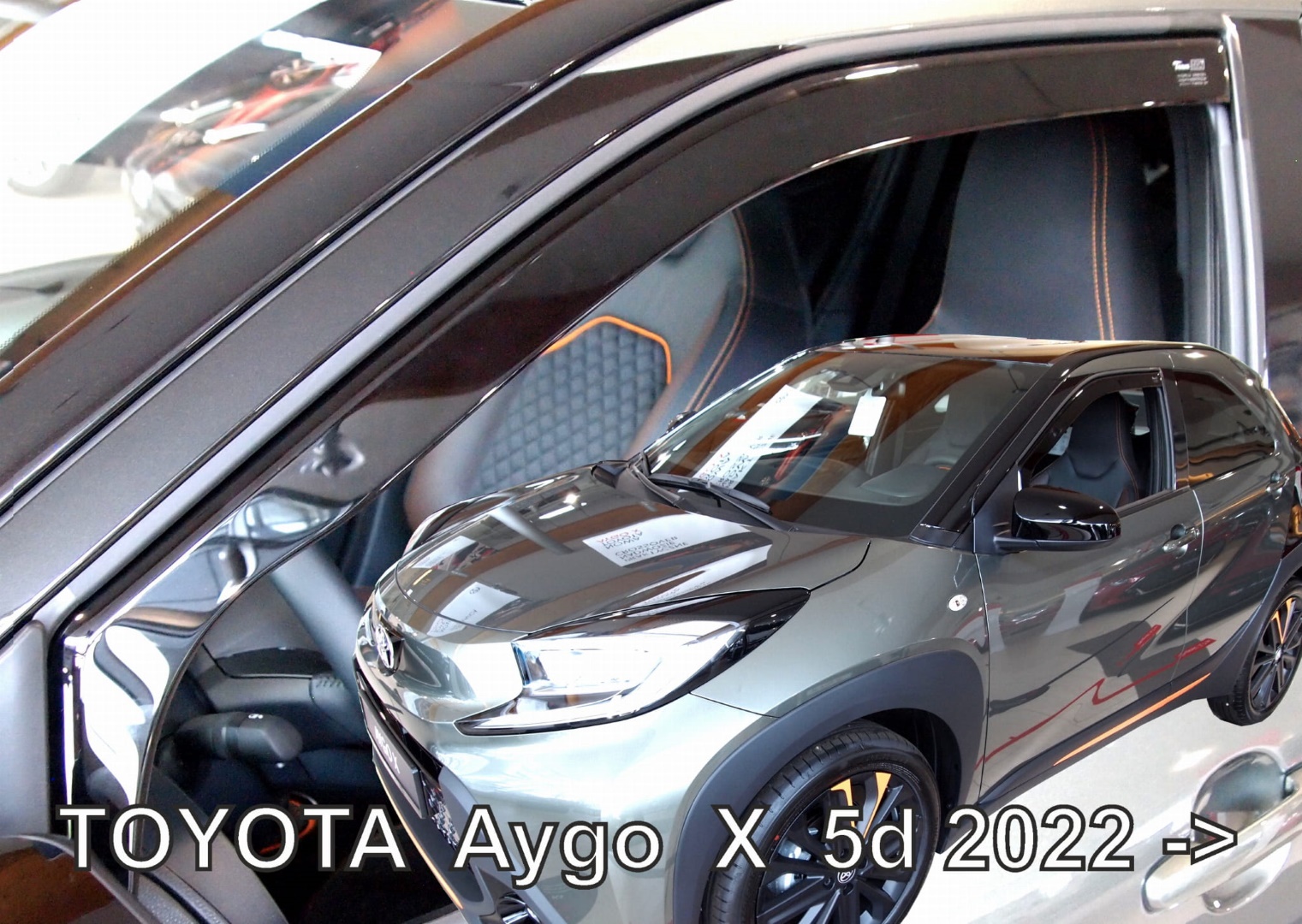 Βλησαρούλης Car Center - ΑΝΕΜΟΘΡΑΥΣΤΕΣ ΓΙΑ TOYOTA AYGO X 5D 2022+ ? ΖΕΥΓΑΡΙ ΑΠΟ ΕΥΚΑΜΠΤΟ ΦΙΜΕ ΠΛΑΣΤΙΚΟ HEKO - 2 ΤΕΜ.
