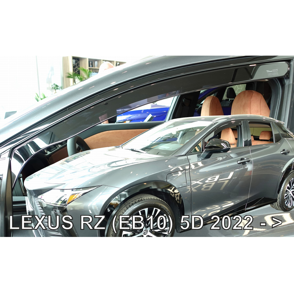 Βλησαρούλης Car Center - ΑΝΕΜΟΘΡΑΥΣΤΕΣ ΓΙΑ LEXUS RZ (EB10) 5D 2022+ ΖΕΥΓΑΡΙ ΑΠΟ ΕΥΚΑΜΠΤΟ ΦΙΜΕ ΠΛΑΣΤΙΚΟ HEKO - 2 ΤΕΜ.