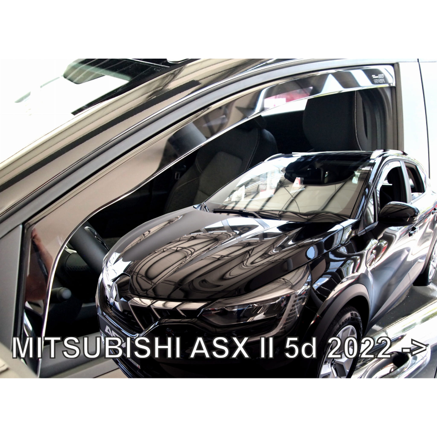 Βλησαρούλης Car Center - ΑΝΕΜΟΘΡΑΥΣΤΕΣ ΓΙΑ MITSUBISHI ASX 5D 2022+ ?? ΣΕΤ ΑΥΤΟΚΙΝΗΤΟΥ ΑΠΟ ΕΥΚΑΜΠΤΟ ΦΙΜΕ ΠΛΑΣΤΙΚΟ HEKO - 4 ΤΕΜ.