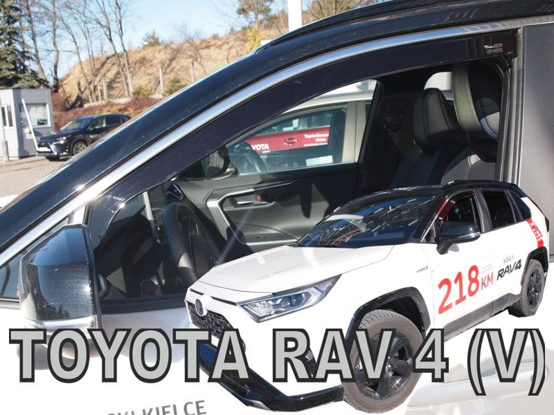 Βλησαρούλης Car Center - ΑΝΕΜΟΘΡΑΥΣΤΕΣ ΓΙΑ TOYOTA RAV4 V 5D 2019+ / SUZUKI ACROSS 5D 2020+ ΖΕΥΓΑΡΙ ΑΠΟ ΕΥΚΑΜΠΤΟ ΦΙΜΕ ΠΛΑΣΤΙΚΟ HEKO - 2 ΤΕΜ.
