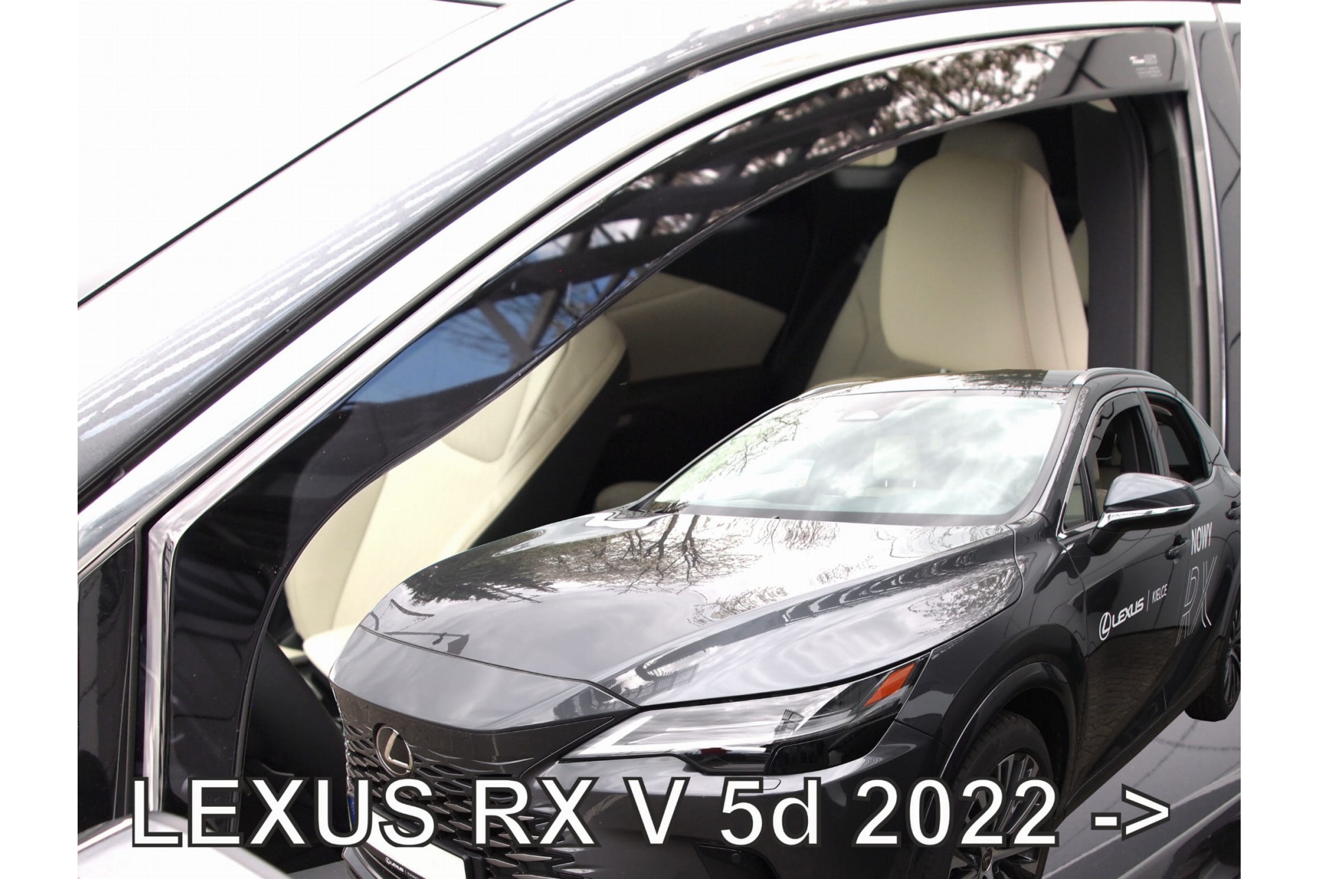 Βλησαρούλης Car Center - ΑΝΕΜΟΘΡΑΥΣΤΕΣ ΓΙΑ LEXUS RX V 5D 2022+ ?ΖΕΥΓΑΡΙ ΑΠΟ ΕΥΚΑΜΠΤΟ ΦΙΜΕ ΠΛΑΣΤΙΚΟ HEKO - 2 ΤΕΜ.