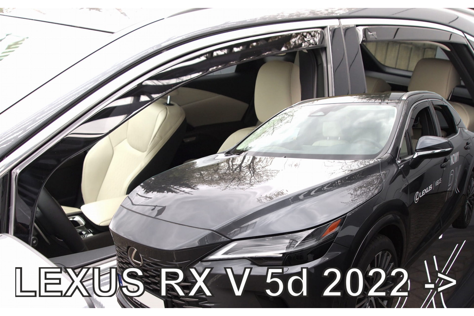 Βλησαρούλης Car Center - ΑΝΕΜΟΘΡΑΥΣΤΕΣ ΓΙΑ LEXUS RX V 5D 2022+? ΣΕΤ ΑΥΤΟΚΙΝΗΤΟΥ ΑΠΟ ΕΥΚΑΜΠΤΟ ΦΙΜΕ ΠΛΑΣΤΙΚΟ HEKO - 4 ΤΕΜ.