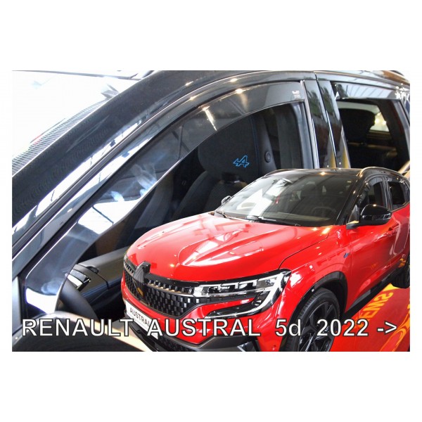 Βλησαρούλης Car Center - ΑΝΕΜΟΘΡΑΥΣΤΕΣ ΓΙΑ RENAULT AUSTRAL 5D 2022+  ?ΖΕΥΓΑΡΙ ΑΠΟ ΕΥΚΑΜΠΤΟ ΦΙΜΕ ΠΛΑΣΤΙΚΟ HEKO - 2 ΤΕΜ.