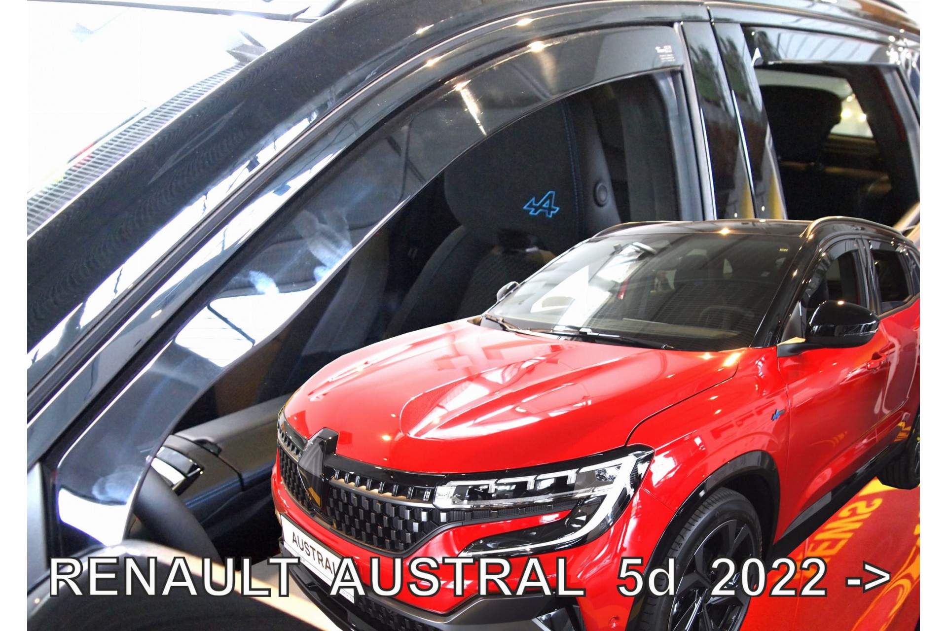 Βλησαρούλης Car Center - ΑΝΕΜΟΘΡΑΥΣΤΕΣ ΓΙΑ RENAULT AUSTRAL 5D 2022+ ΣΕΤ ΑΥΤΟΚΙΝΗΤΟΥ ΑΠΟ ΕΥΚΑΜΠΤΟ ΦΙΜΕ ΠΛΑΣΤΙΚΟ HEKO - 4 ΤΕΜ.