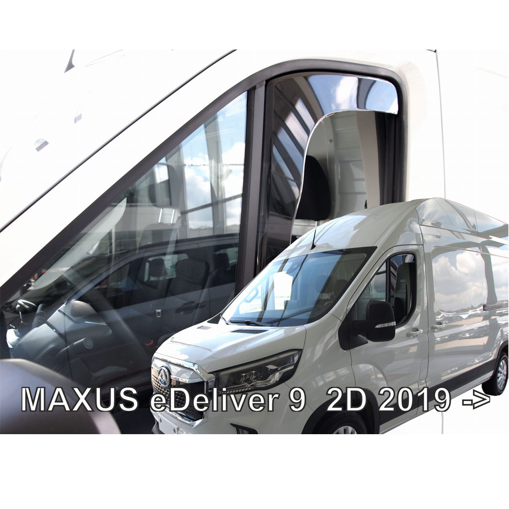 Βλησαρούλης Car Center - ΑΝΕΜΟΘΡΑΥΣΤΕΣ ΓΙΑ MAXUS EDELIVER 9 2D 2019+ ΖΕΥΓΑΡΙ ΑΠΟ ΕΥΚΑΜΠΤΟ ΦΙΜΕ ΠΛΑΣΤΙΚΟ HEKO - 2 ΤΕΜ