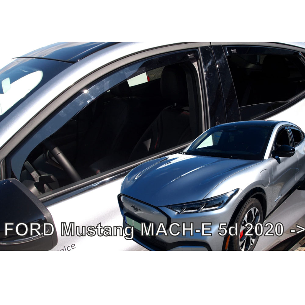 Βλησαρούλης Car Center - ΑΝΕΜΟΘΡΑΥΣΤΕΣ ΓΙΑ FORD MUSTANG MACH-E 5D 2020+ ΣΕΤ ΑΥΤΟΚΙΝΗΤΟΥ ΑΠΟ ΕΥΚΑΜΠΤΟ ΦΙΜΕ ΠΛΑΣΤΙΚΟ HEKO - 4 ΤΕΜ.