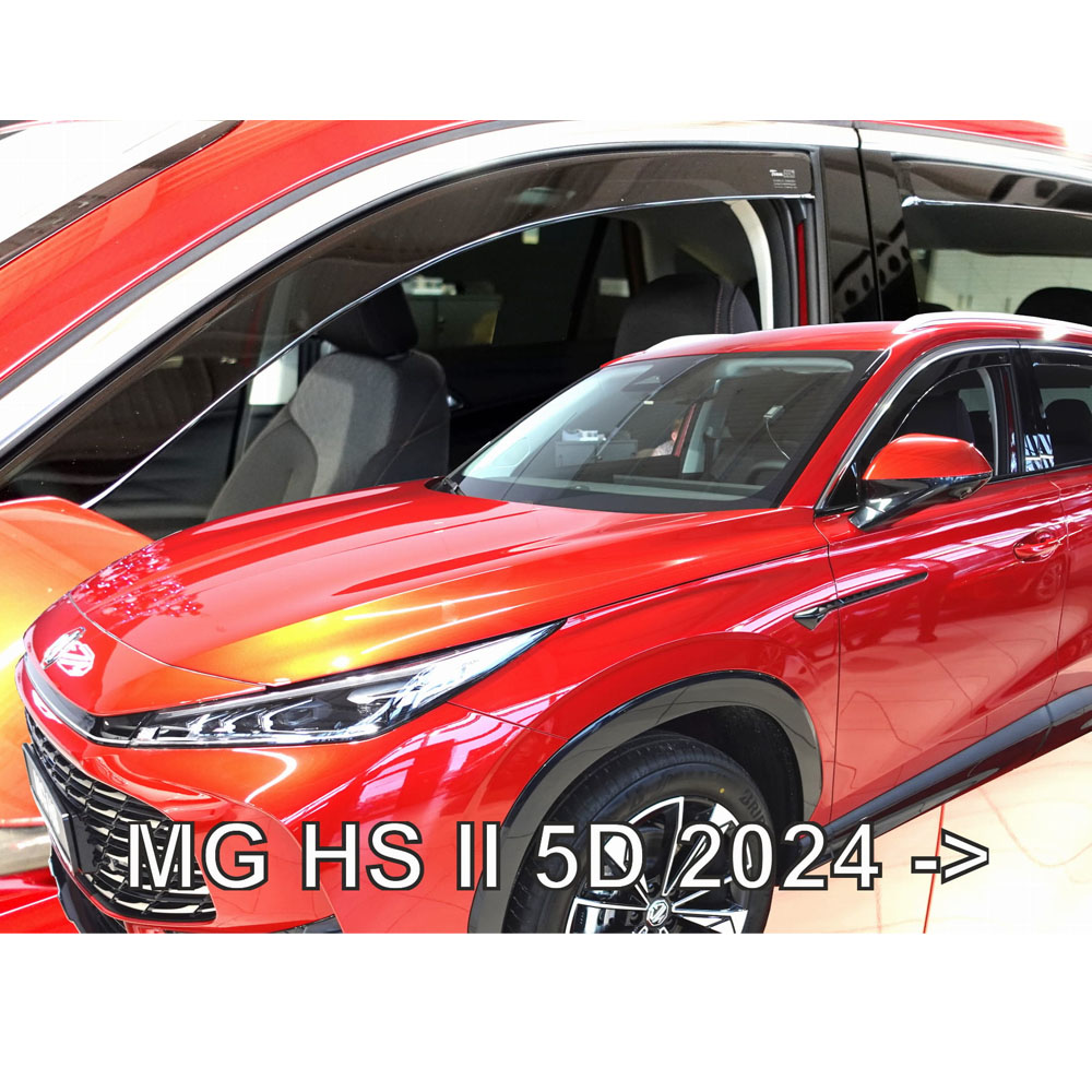 Βλησαρούλης Car Center - ΑΝΕΜΟΘΡΑΥΣΤΕΣ ΓΙΑ MG HS II 5D 2024+ ΣΕΤ ΑΥΤΟΚΙΝΗΤΟΥ ΑΠΟ ΕΥΚΑΜΠΤΟ ΦΙΜΕ ΠΛΑΣΤΙΚΟ HEKO - 4 ΤΕΜ