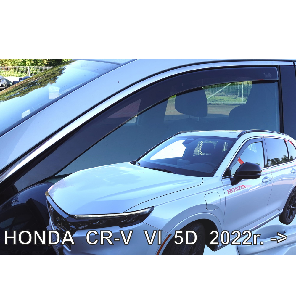 Βλησαρούλης Car Center - ΑΝΕΜΟΘΡΑΥΣΤΕΣ ΓΙΑ HONDA CR-V 5D 2022+ ΖΕΥΓΑΡΙ ΑΠΟ ΕΥΚΑΜΠΤΟ ΦΙΜΕ ΠΛΑΣΤΙΚΟ HEKO - 2 ΤΕΜ.