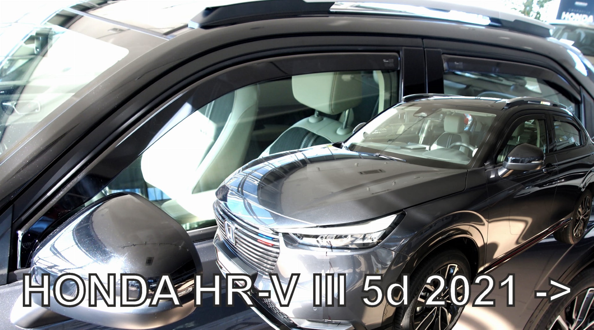 Βλησαρούλης Car Center - ΑΝΕΜΟΘΡΑΥΣΤΕΣ ΓΙΑ HONDA HR-V 5D 2021+ ΣΕΤ ΑΥΤΟΚΙΝΗΤΟΥ ΑΠΟ ΕΥΚΑΜΠΤΟ ΦΙΜΕ ΠΛΑΣΤΙΚΟ HEKO - 4 ΤΕΜ.