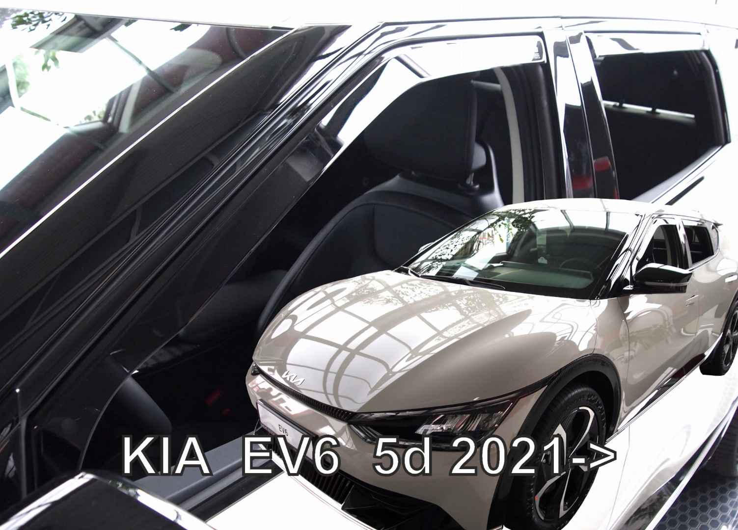 Βλησαρούλης Car Center - ΑΝΕΜΟΘΡΑΥΣΤΕΣ ΓΙΑ KIA EV6 5D 2021+ ΣΕΤ ΑΥΤΟΚΙΝΗΤΟΥ ΑΠΟ ΕΥΚΑΜΠΤΟ ΦΙΜΕ ΠΛΑΣΤΙΚΟ HEKO - 4 ΤΕΜ.