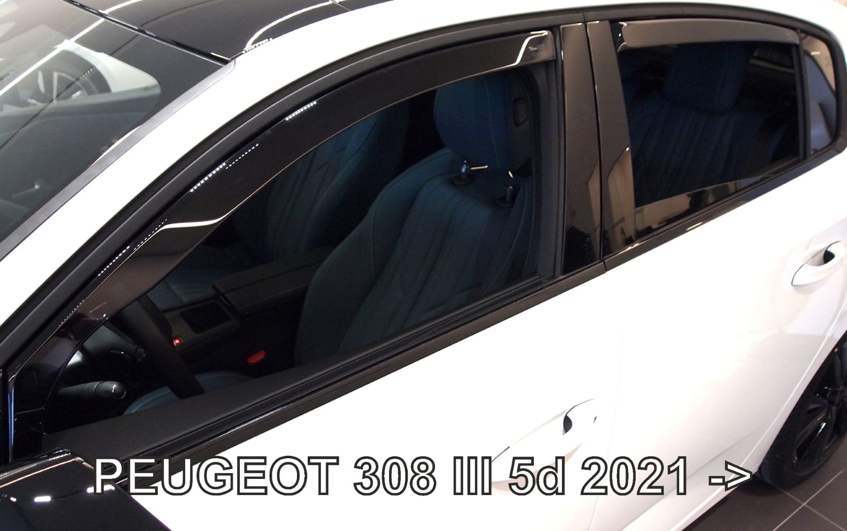 Βλησαρούλης Car Center - ΑΝΕΜΟΘΡΑΥΣΤΕΣ ΓΙΑ PEUGEOT 308 5D 2021+ ΣΕΤ ΑΥΤΟΚΙΝΗΤΟΥ ΑΠΟ ΕΥΚΑΜΠΤΟ ΦΙΜΕ ΠΛΑΣΤΙΚΟ HEKO - 4 ΤΕΜ.