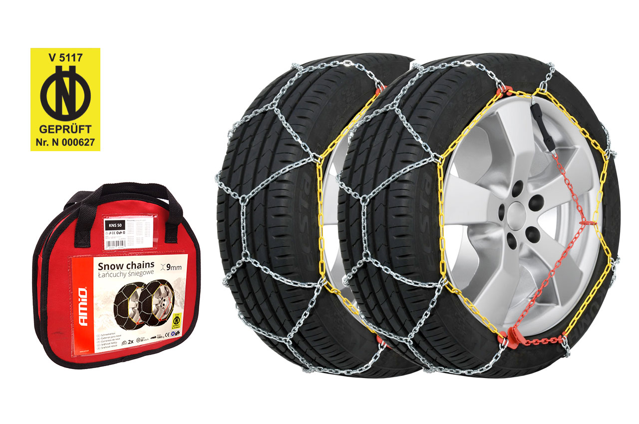 Βλησαρούλης Car Center - Amio - ΑΛΥΣΙΔΕΣ ΧΙΟΝΙΟΥ ΠΑΧΟΥΣ 9mm KNS-50 - 2 TEM. (02314/AM)