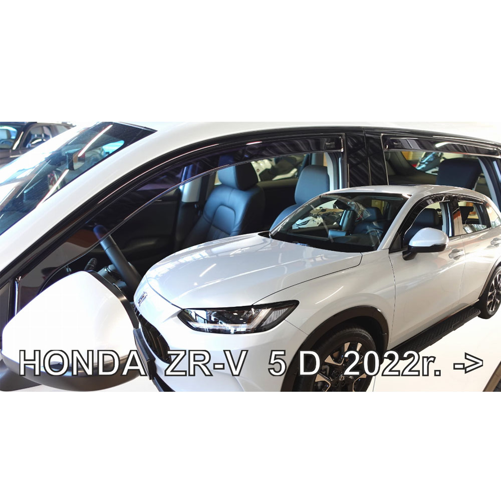 Βλησαρούλης Car Center - ΑΝΕΜΟΘΡΑΥΣΤΕΣ ΓΙΑ HONDA Z-RV 5D 2022+ ΣΕΤ ΑΥΤΟΚΙΝΗΤΟΥ ΑΠΟ ΕΥΚΑΜΠΤΟ ΦΙΜΕ ΠΛΑΣΤΙΚΟ HEKO - 4 ΤΕΜ.