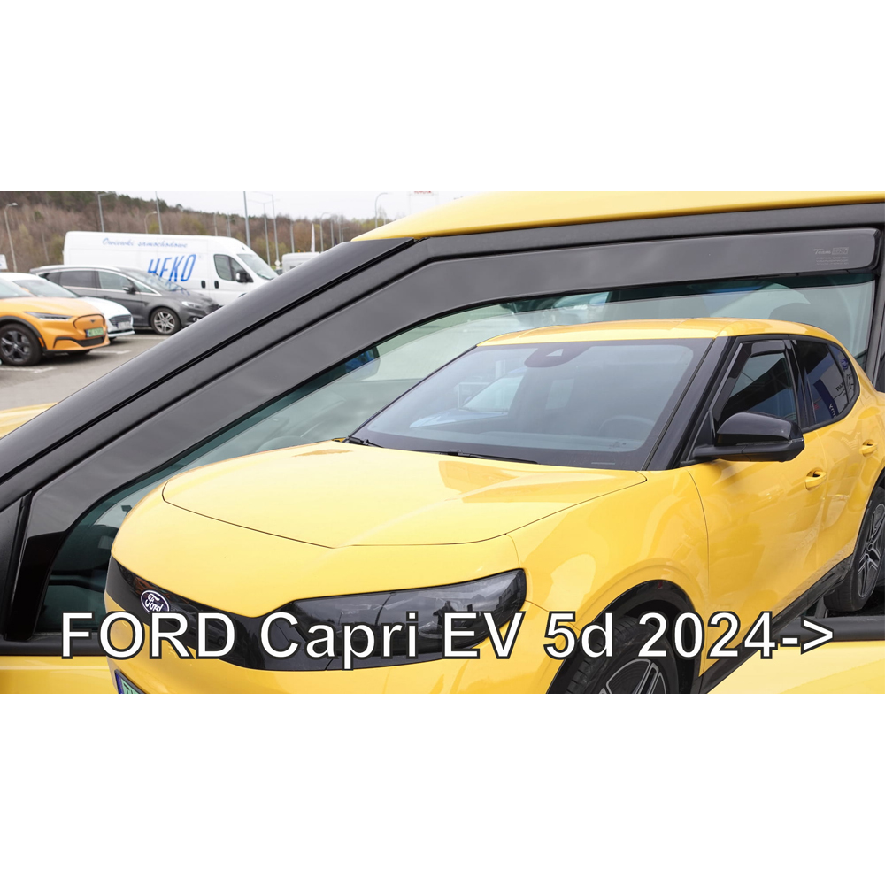 Βλησαρούλης Car Center - ΑΝΕΜΟΘΡΑΥΣΤΕΣ ΓΙΑ FORD CAPRI EV 5D 2024+ ΖΕΥΓΑΡΙ ΑΠΟ ΕΥΚΑΜΠΤΟ ΦΙΜΕ ΠΛΑΣΤΙΚΟ HEKO - 2 ΤΕΜ