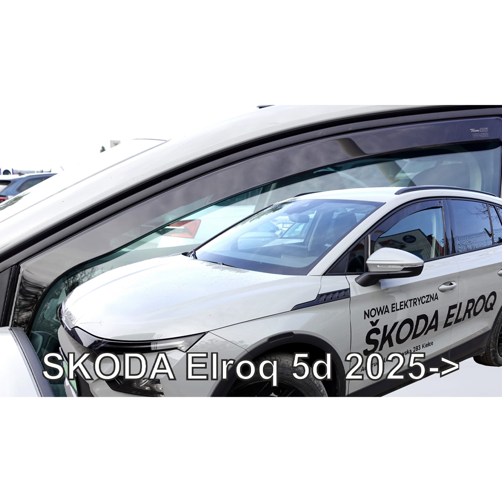 Βλησαρούλης Car Center - ΑΝΕΜΟΘΡΑΥΣΤΕΣ ΓΙΑ SKODA ELROQ 5D 2025+ ΖΕΥΓΑΡΙ ΑΠΟ ΕΥΚΑΜΠΤΟ ΦΙΜΕ ΠΛΑΣΤΙΚΟ HEKO - 2 ΤΕΜ