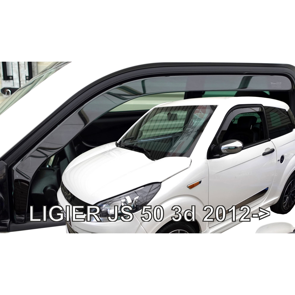 Βλησαρούλης Car Center - ΑΝΕΜΟΘΡΑΥΣΤΕΣ ΓΙΑ LIGIER JS 50 3D 2013+ ΖΕΥΓΑΡΙ ΑΠΟ ΕΥΚΑΜΠΤΟ ΦΙΜΕ ΠΛΑΣΤΙΚΟ HEKO - 2 ΤΕΜ.