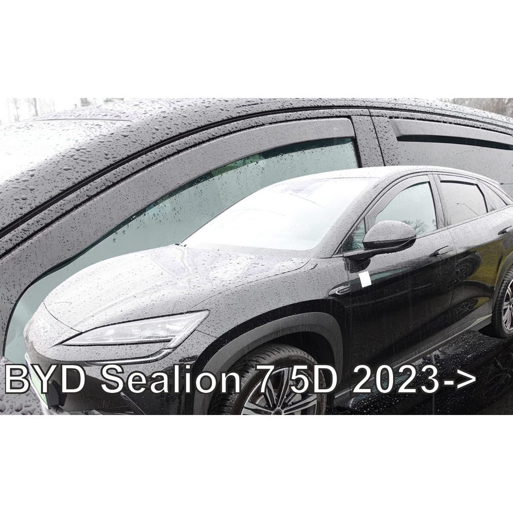 Βλησαρούλης Car Center - ΑΝΕΜΟΘΡΑΥΣΤΕΣ ΓΙΑ BBYD SEALION 7 5D 2023+ ΣΕΤ ΑΥΤΟΚΙΝΗΤΟΥ ΑΠΟ ΕΥΚΑΜΠΤΟ ΦΙΜΕ ΠΛΑΣΤΙΚΟ HEKO - 4 ΤΕΜ.