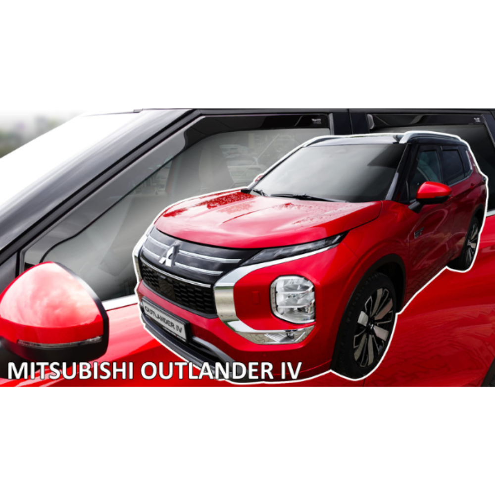Βλησαρούλης Car Center - ΑΝΕΜΟΘΡΑΥΣΤΕΣ ΓΙΑ MITSUBISHI OUTLANDER 5D 2021+  ΖΕΥΓΑΡΙ ΑΠΟ ΕΥΚΑΜΠΤΟ ΦΙΜΕ ΠΛΑΣΤΙΚΟ HEKO