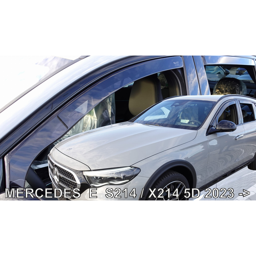 Βλησαρούλης Car Center - ΑΝΕΜΟΘΡΑΥΣΤΕΣ ΓΙΑ MERCEDES E-KLAS S214 5D/X214 ALL-TERRAIN 5D 2023+ ΣΕΤ ΑΥΤΟΚΙΝΗΤΟΥ ΑΠΟ ΕΥΚΑΜΠΤΟ ΦΙΜΕ ΠΛΑΣΤΙΚΟ HEKO - 4 ΤΕΜ