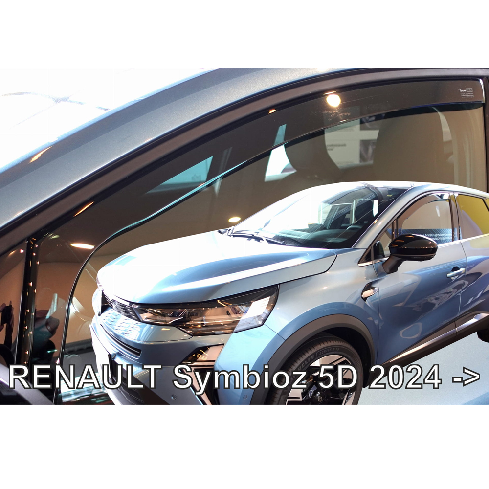 Βλησαρούλης Car Center - ΑΝΕΜΟΘΡΑΥΣΤΕΣ ΓΙΑ RENAULT SYMBIOZ 5D 2024+ ΣΕΤ ΑΥΤΟΚΙΝΗΤΟΥ ΑΠΟ ΕΥΚΑΜΠΤΟ ΦΙΜΕ ΠΛΑΣΤΙΚΟ HEKO - 4 ΤΕΜ.