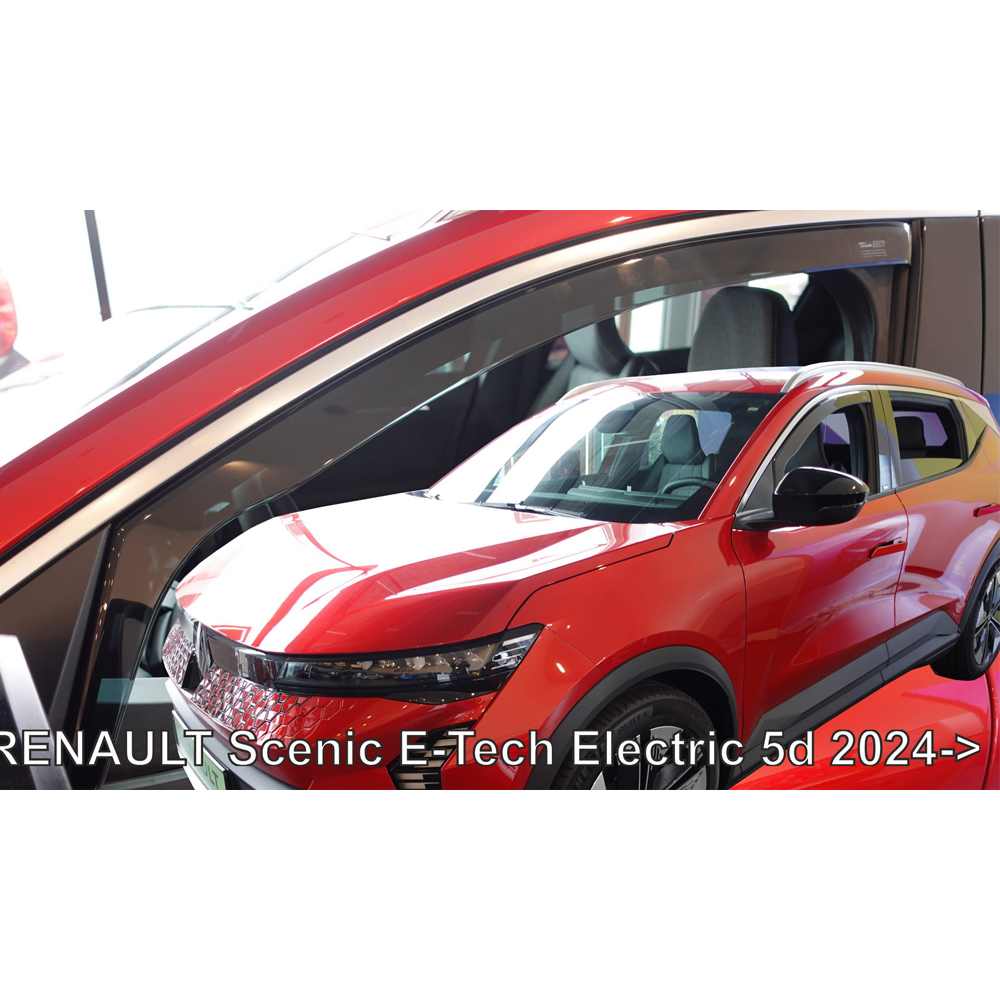 Βλησαρούλης Car Center - ΑΝΕΜΟΘΡΑΥΣΤΕΣ ΓΙΑ RENAULT SCENIC E-TECH ΗΛΕΚΤΡΙΚΟ 5D 2024+ ΣΕΤ ΑΥΤΟΚΙΝΗΤΟΥ ΑΠΟ ΕΥΚΑΜΠΤΟ ΦΙΜΕ ΠΛΑΣΤΙΚΟ HEKO - 4 ΤΕΜ