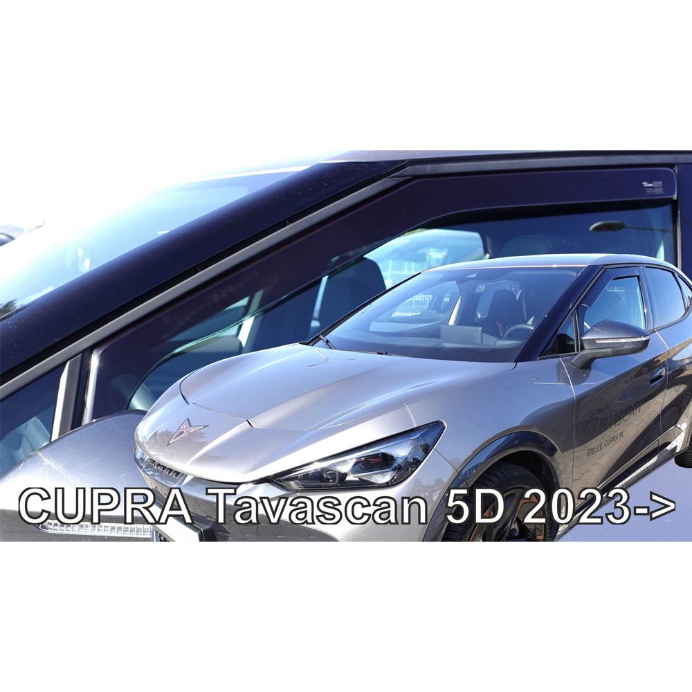 Βλησαρούλης Car Center - ΑΝΕΜΟΘΡΑΥΣΤΕΣ ΓΙΑ CUPRA TAVASCAN 5D 2023+ ΣΕΤ ΑΥΤΟΚΙΝΗΤΟΥ ΑΠΟ ΕΥΚΑΜΠΤΟ ΦΙΜΕ ΠΛΑΣΤΙΚΟ HEKO - 4 ΤΕΜ.