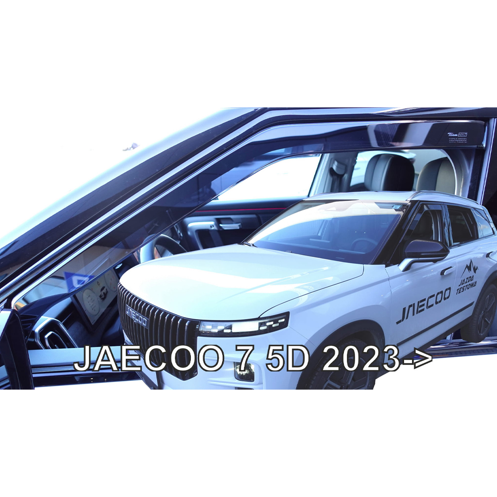 Βλησαρούλης Car Center - ΑΝΕΜΟΘΡΑΥΣΤΕΣ ΓΙΑ JAECOO 7 5D 2023+ ΣΕΤ ΑΥΤΟΚΙΝΗΤΟΥ ΑΠΟ ΕΥΚΑΜΠΤΟ ΦΙΜΕ ΠΛΑΣΤΙΚΟ HEKO - 4 ΤΕΜ.