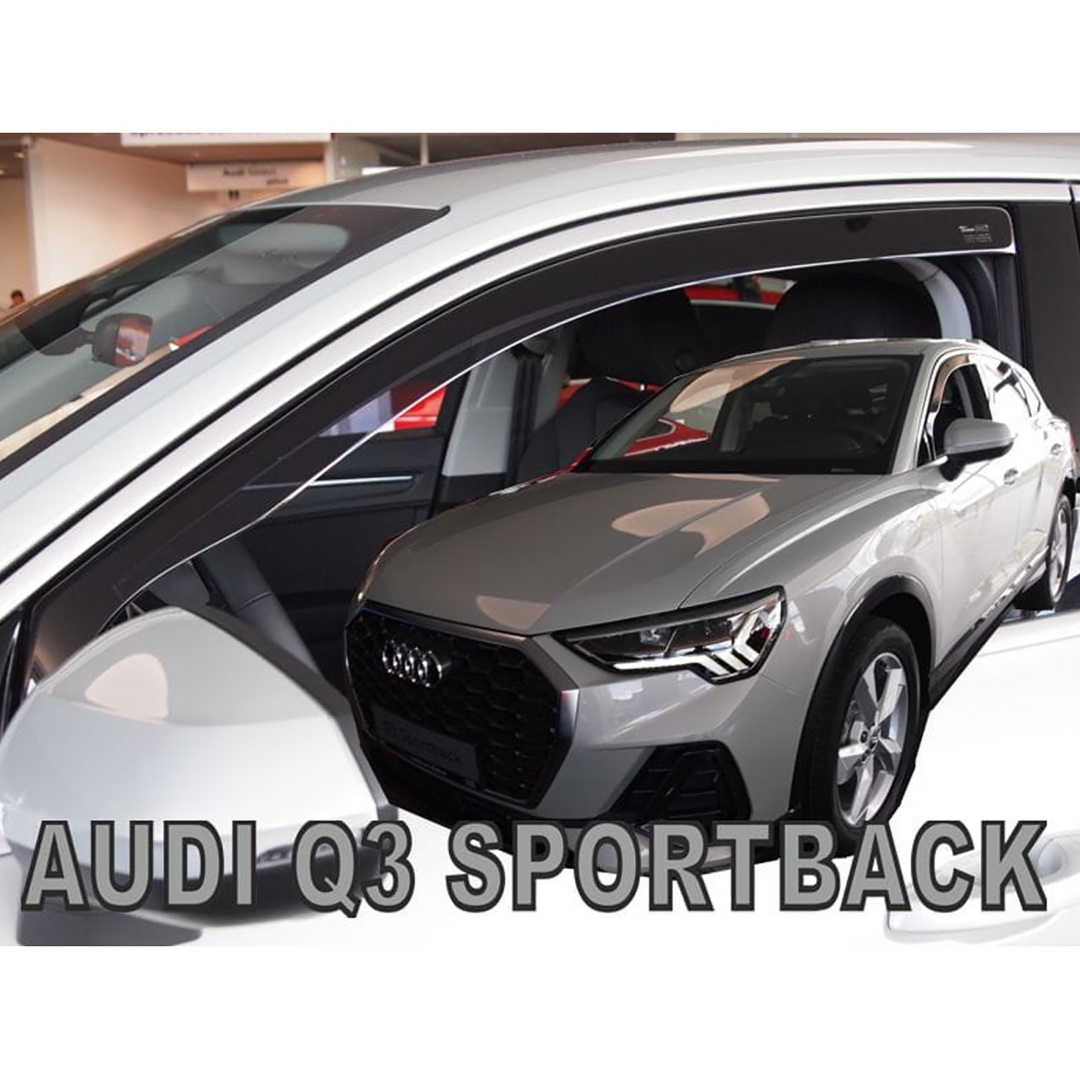 Βλησαρούλης Car Center - ΑΝΕΜΟΘΡΑΥΣΤΕΣ ΓΙΑ AUDI Q3 5D SPORTBACK 2020-2021 ΖΕΥΓΑΡΙ ΑΠΟ ΕΥΚΑΜΠΤΟ ΦΙΜΕ ΠΛΑΣΤΙΚΟ HEKO - 2 ΤΕΜ.
