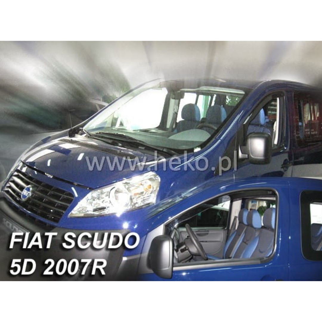 Βλησαρούλης Car Center - ΑΝΕΜΟΘΡΑΥΣΤΕΣ ΓΙΑ PEUGEOT EXPERT 2007-2016 / JUMPY 4D 2007-2016 / SCUDO 2007-2016 / PROACE 4D 2013-2016 ΖΕΥΓΑΡΙ ΑΠΟ ΕΥΚΑΜΠΤΟ ΦΙΜΕ ΠΛΑΣΤΙΚΟ HEKO - 2 ΤΕΜ.