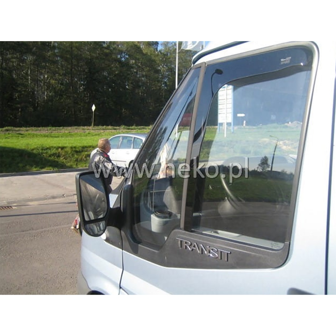 Βλησαρούλης Car Center - ΑΝΕΜΟΘΡΑΥΣΤΕΣ ΓΙΑ FORD TRANSIT 7 2D 05/2006+ ΖΕΥΓΑΡΙ VAN ΑΠΟ ΕΥΚΑΜΠΤΟ ΦΙΜΕ ΠΛΑΣΤΙΚΟ HEKO - 2 ΤΕΜ.