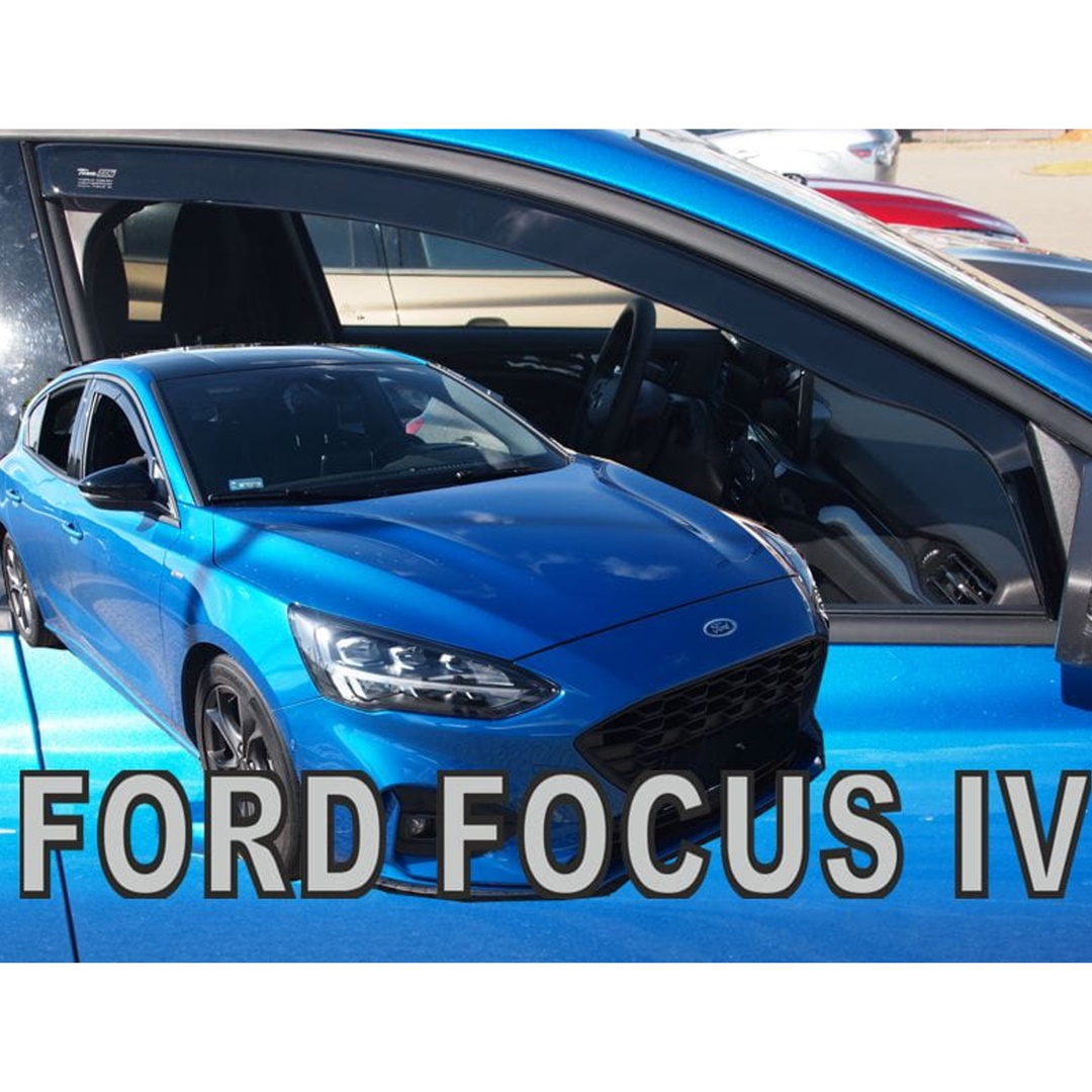 Βλησαρούλης Car Center - ΑΝΕΜΟΘΡΑΥΣΤΕΣ ΓΙΑ FORD FOCUS MK4 5D HB / COMBI 2018+ ΖΕΥΓΑΡΙ ΑΠΟ ΕΥΚΑΜΠΤΟ ΦΙΜΕ ΠΛΑΣΤΙΚΟ HEKO - 2 ΤΕΜ.