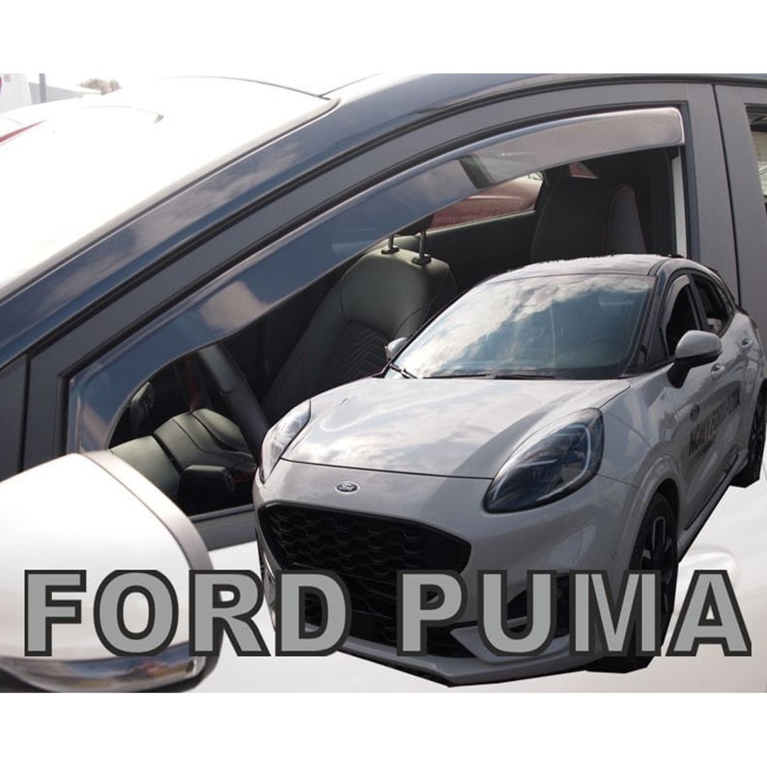 Βλησαρούλης Car Center - ΑΝΕΜΟΘΡΑΥΣΤΕΣ ΓΙΑ FORD PUMA 5D 2019+ ΖΕΥΓΑΡΙ ΑΠΟ ΕΥΚΑΜΠΤΟ ΦΙΜΕ ΠΛΑΣΤΙΚΟ HEKO - 2 ΤΕΜ.