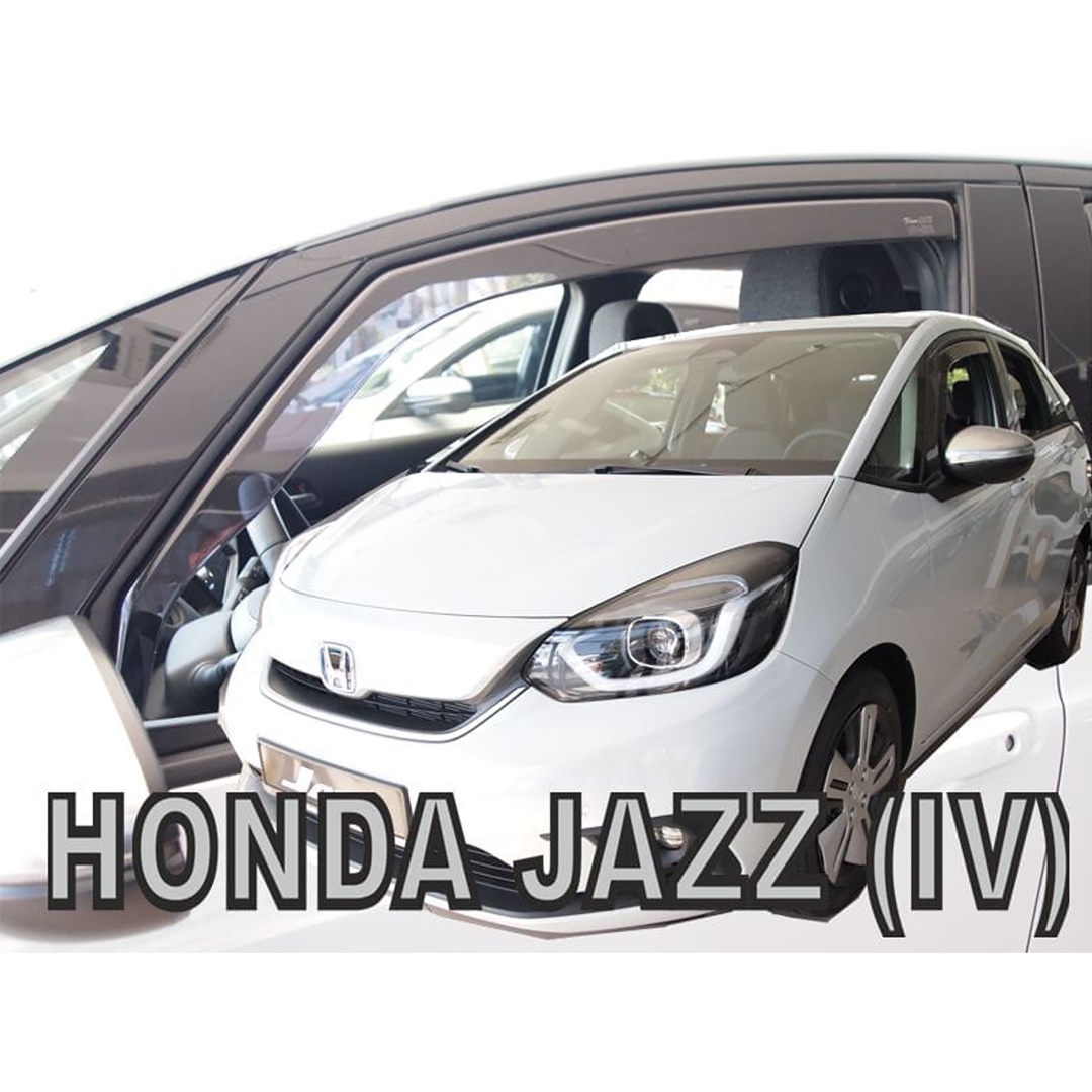 Βλησαρούλης Car Center - ΑΝΕΜΟΘΡΑΥΣΤΕΣ ΓΙΑ HONDA JAZZ 5D 2019+ ΖΕΥΓΑΡΙ ΑΠΟ ΕΥΚΑΜΠΤΟ ΦΙΜΕ ΠΛΑΣΤΙΚΟ HEKO - 2 ΤΕΜ.