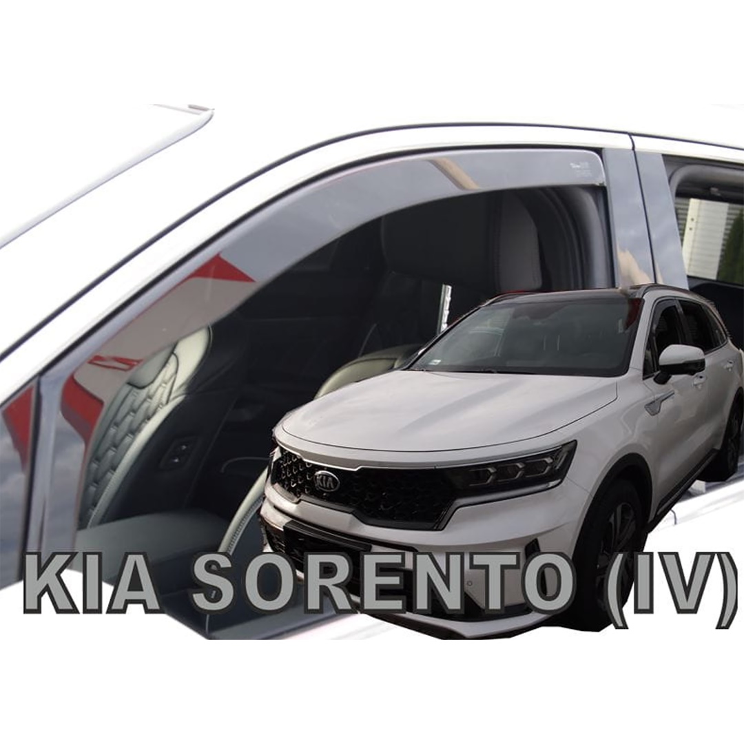 Βλησαρούλης Car Center - ΑΝΕΜΟΘΡΑΥΣΤΕΣ ΓΙΑ KIA SORENTO 5D 2020+ ΖΕΥΓΑΡΙ ΑΥΤΟΚΙΝΗΤΟΥ ΑΠΟ ΕΥΚΑΜΠΤΟ ΦΙΜΕ ΠΛΑΣΤΙΚΟ HEKO - 2 ΤΕΜ.