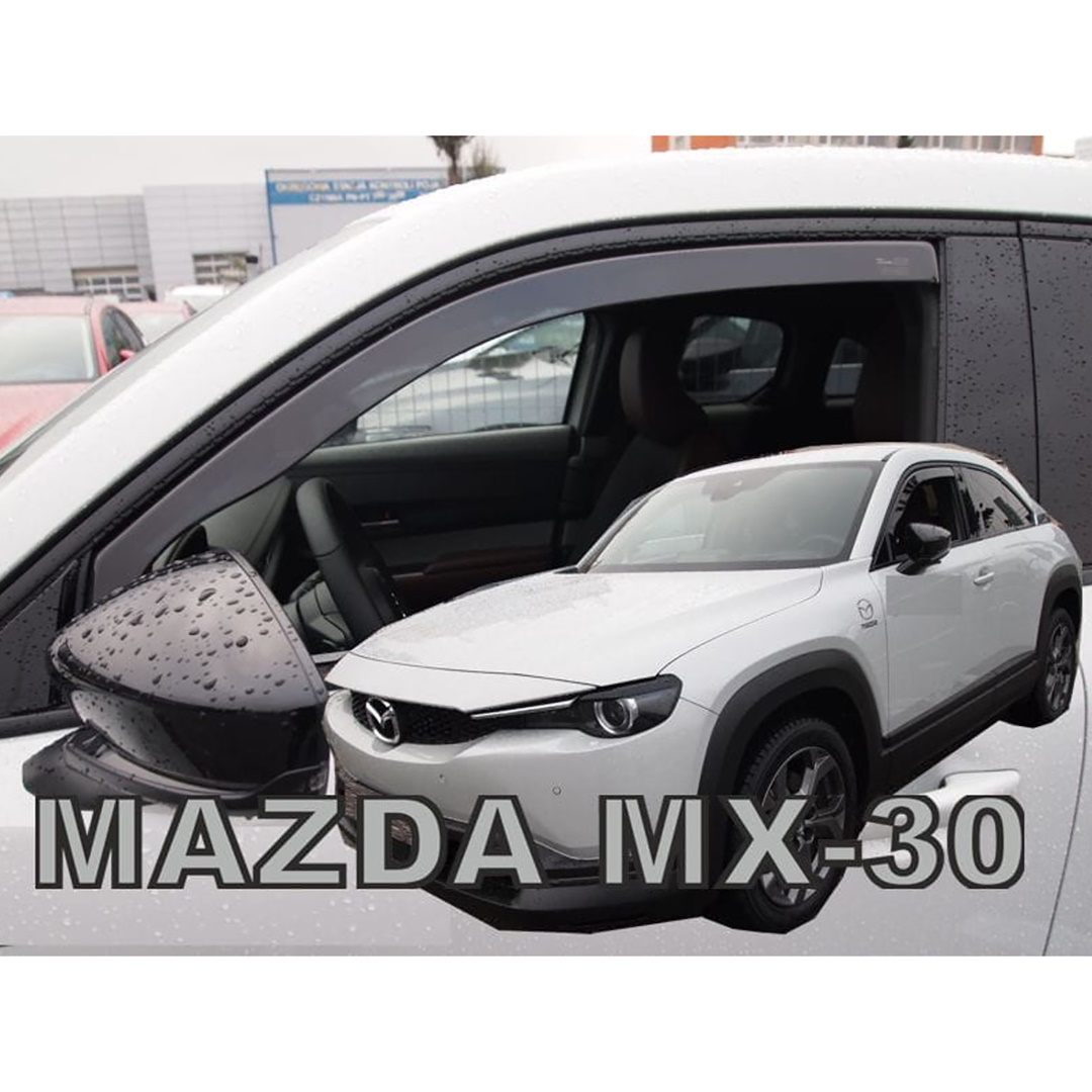 Βλησαρούλης Car Center - ΑΝΕΜΟΘΡΑΥΣΤΕΣ ΓΙΑ MAZDA MX-30 5D 2020+ ΖΕΥΓΑΡΙ ΑΠΟ ΕΥΚΑΜΠΤΟ ΦΙΜΕ ΠΛΑΣΤΙΚΟ HEKO - 2 ΤΕΜ.