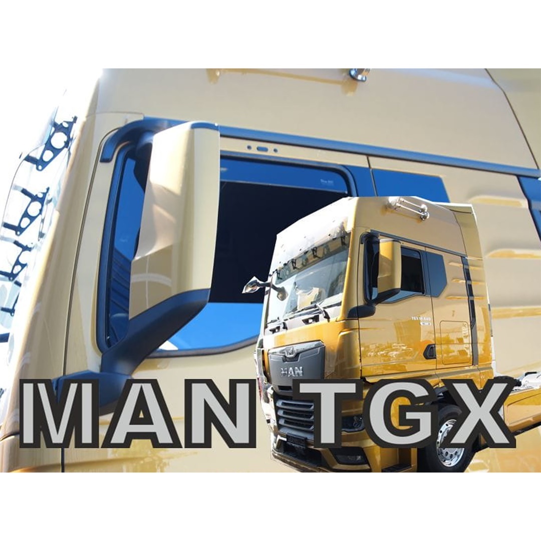 Βλησαρούλης Car Center - ΑΝΕΜΟΘΡΑΥΣΤΕΣ ΓΙΑ MAN TGX 2020+ ΖΕΥΓΑΡΙ ΑΠΟ ΕΥΚΑΜΠΤΟ ΦΙΜΕ ΠΛΑΣΤΙΚΟ HEKO - 2 ΤΕΜ.