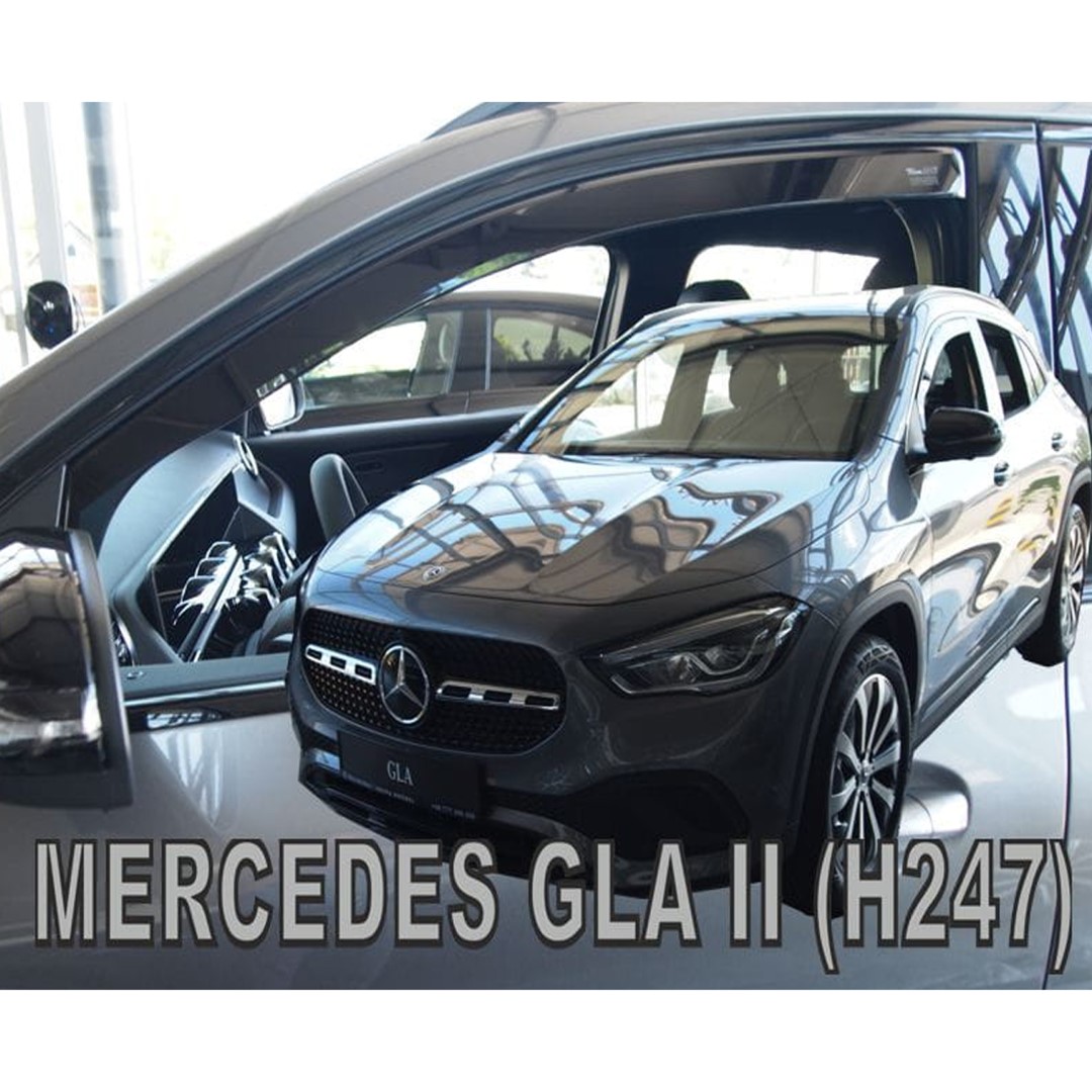 Βλησαρούλης Car Center - ΑΝΕΜΟΘΡΑΥΣΤΕΣ ΓΙΑ MERCEDES GLA H247 5D 2020+ ΖΕΥΓΑΡΙ ΑΠΟ ΕΥΚΑΜΠΤΟ ΦΙΜΕ ΠΛΑΣΤΙΚΟ HEKO - 2 ΤΕΜ.