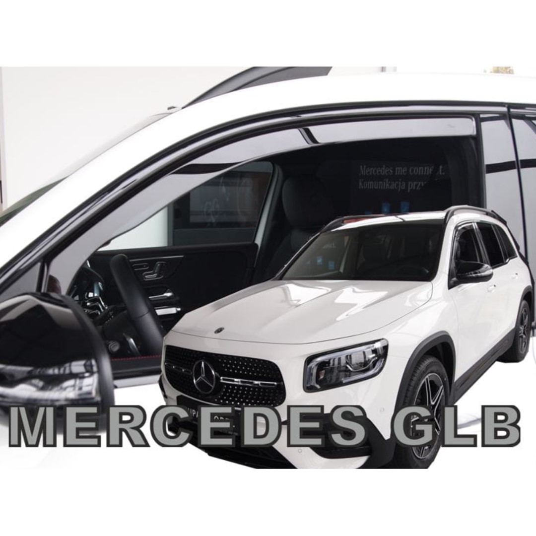 Βλησαρούλης Car Center - ΑΝΕΜΟΘΡΑΥΣΤΕΣ ΓΙΑ MERCEDES GLB X247 5D 2019+ ΖΕΥΓΑΡΙ ΑΠΟ ΕΥΚΑΜΠΤΟ ΦΙΜΕ ΠΛΑΣΤΙΚΟ HEKO - 2 ΤΕΜ.