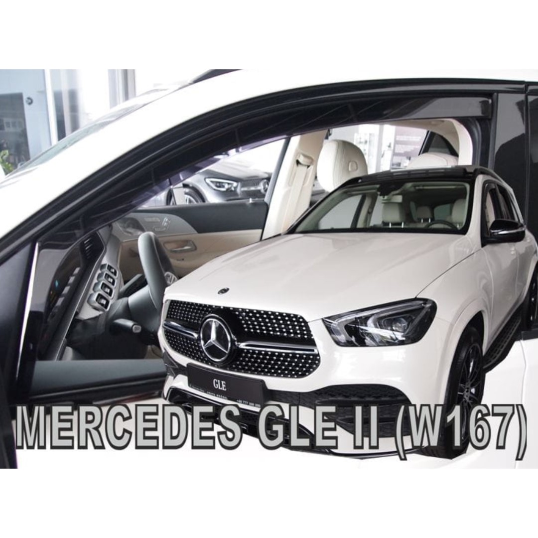 Βλησαρούλης Car Center - ΑΝΕΜΟΘΡΑΥΣΤΕΣ ΓΙΑ MERCEDES GLE W167 5D 2019+ ΖΕΥΓΑΡΙ ΑΠΟ ΕΥΚΑΜΠΤΟ ΦΙΜΕ ΠΛΑΣΤΙΚΟ HEKO - 2 ΤΕΜ.
