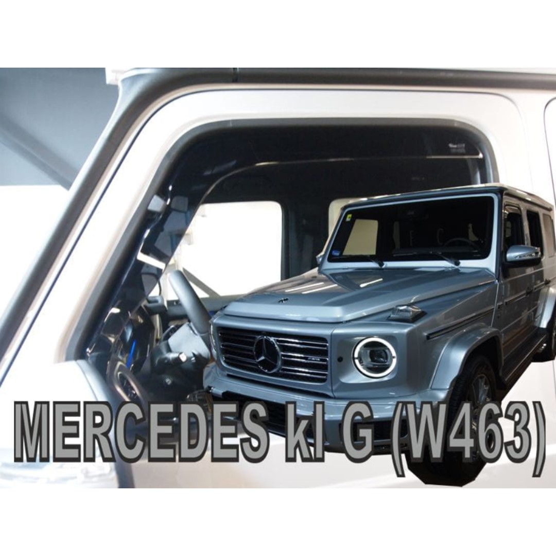 Βλησαρούλης Car Center - ΑΝΕΜΟΘΡΑΥΣΤΕΣ ΓΙΑ MERCEDES KLAS G W463 3D/5D 2018+ ΖΕΥΓΑΡΙ ΑΠΟ ΕΥΚΑΜΠΤΟ ΦΙΜΕ ΠΛΑΣΤΙΚΟ HEKO - 2 ΤΕΜ.