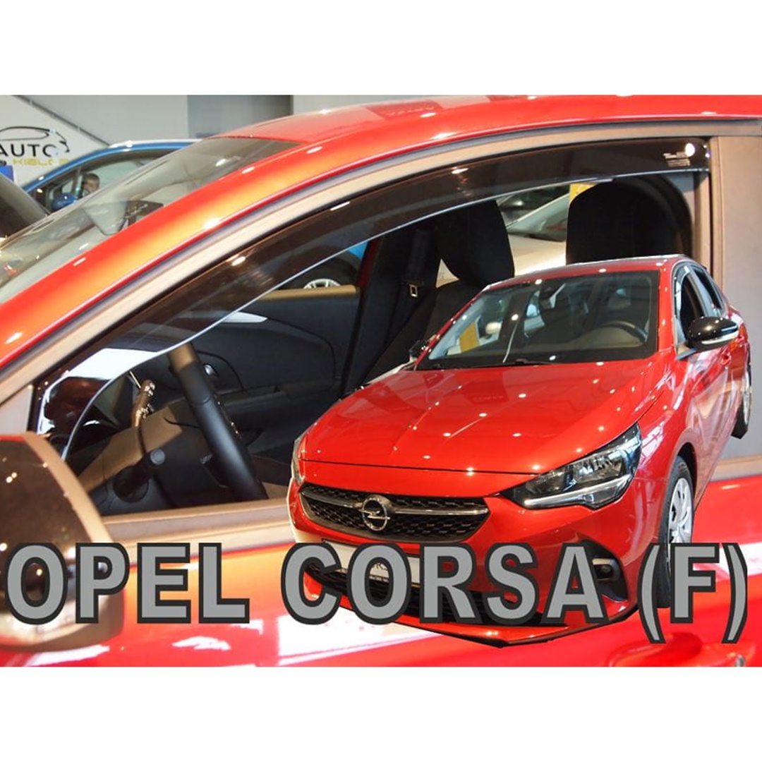 Βλησαρούλης Car Center - ΑΝΕΜΟΘΡΑΥΣΤΕΣ ΓΙΑ OPEL CORSA F 5D 2019+ / PEUGEOT 208 5D 2019+ ΖΕΥΓΑΡΙ ΑΠΟ ΕΥΚΑΜΠΤΟ ΦΙΜΕ ΠΛΑΣΤΙΚΟ HEKO - 2 ΤΕΜ.