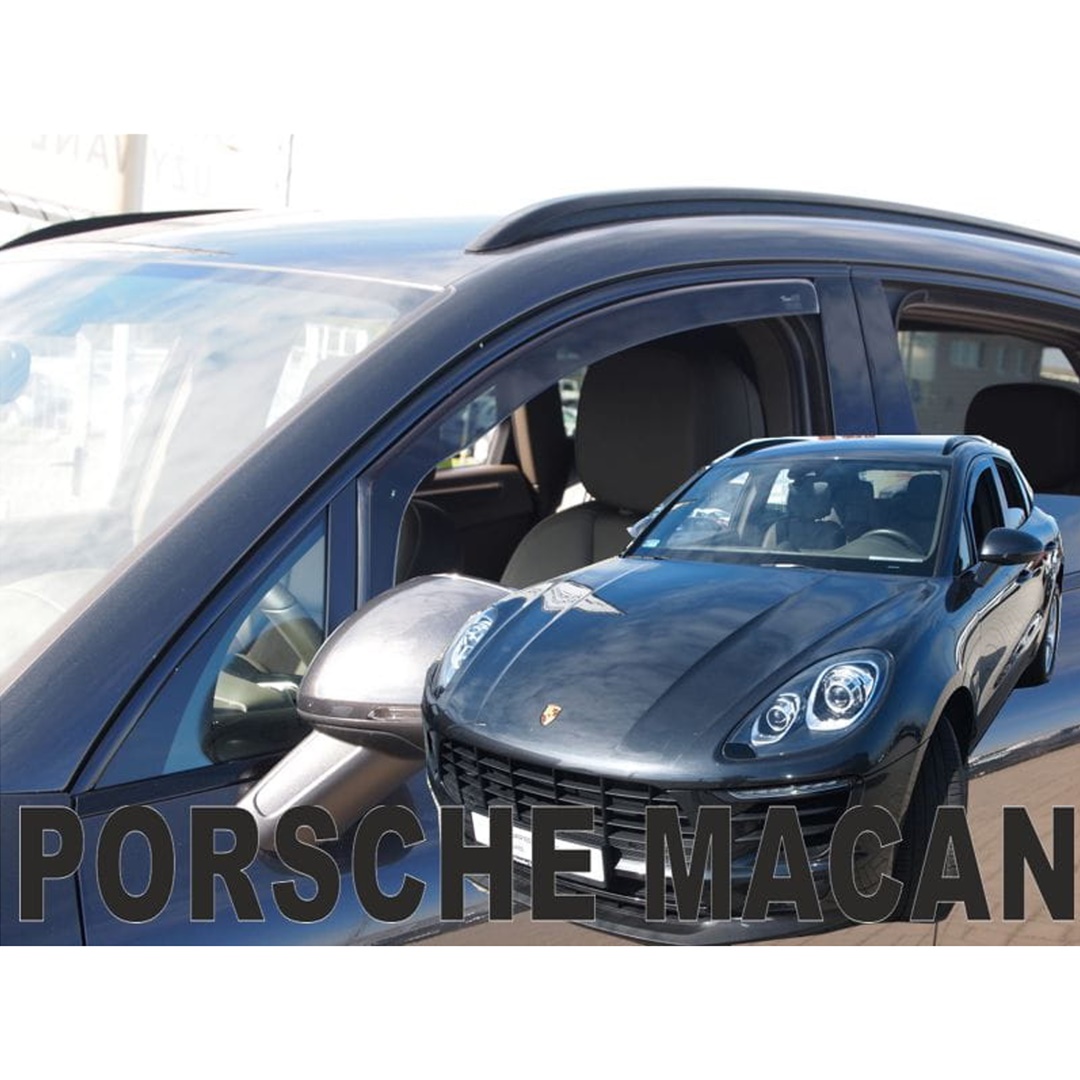 Βλησαρούλης Car Center - ΑΝΕΜΟΘΡΑΥΣΤΕΣ ΓΙΑ PORSCHE MACAN 5D 2013+ ΖΕΥΓΑΡΙ ΑΠΟ ΕΥΚΑΜΠΤΟ ΦΙΜΕ ΠΛΑΣΤΙΚΟ HEKO - 2 ΤΕΜ.