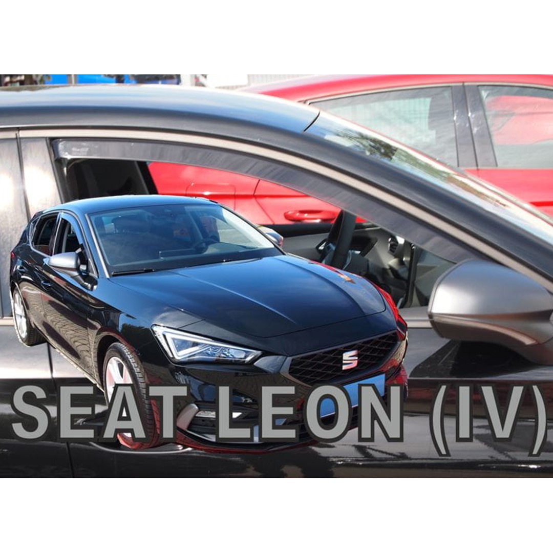 Βλησαρούλης Car Center - ΑΝΕΜΟΘΡΑΥΣΤΕΣ ΓΙΑ SEAT LEON 5D 2020+ ΖΕΥΓΑΡΙ ΑΠΟ ΕΥΚΑΜΠΤΟ ΦΙΜΕ ΠΛΑΣΤΙΚΟ HEKO - 2 ΤΕΜ.